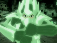 Aang's crystal armor