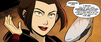 Azula se quita la máscara