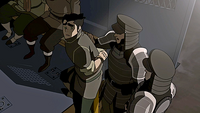 Bolin being arrested