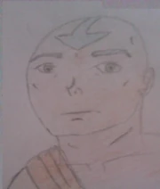 The poster Yong Ten grabbed, showed the picture of an airbender.