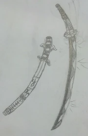 The Raven Rose, the only known Ghost Sword in existence as of 320 AG.