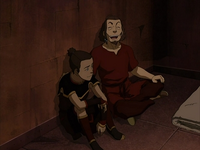 Sokka and Hakoda at the Boiling Rock