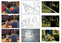 Zuko and Jet duel creative process