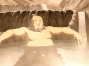 El baño de Iroh