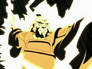 Iroh redirige un rayo