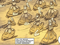 Kyoshi and her warriors