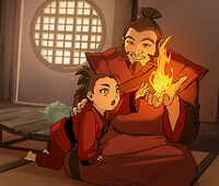 Young Iroh and Zuko