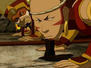 Ham Ghao buigt diep voor de Meesters.