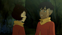 Jinora and Kai reunite