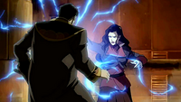 Asami electrocutes Hiroshi