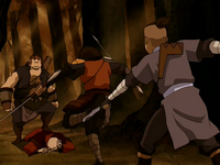 Sokka stops Jet