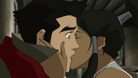 Korra kisses Mako