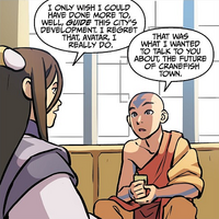 Liling and Aang talk