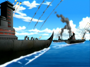 Parte del Bloqueo Naval