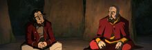 Tenzin y bumi charlando