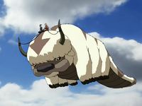 Appa flying