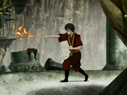 Zuko's weak firebending