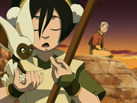 Toph and Momo