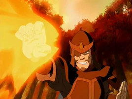 Eyepatched firebender