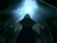  drawing power from the full moon.