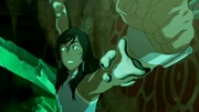 The "Blood" that gave Kirra life, as she stated when confronting Korra and Asami.