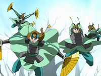 Kyoshi Warriors attack