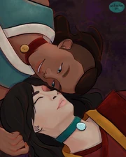 Sokka, his lover and best friend.