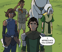 Kuvira welcomes Suyin