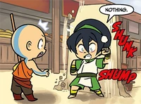  uses  to cover her cart from .