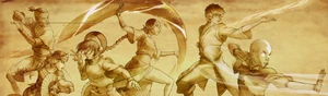 Die Legende von Korra Intro Team Avatar Aang