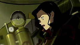 Asami overcoming her anger