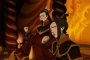 Azula, Ozai y Zuko