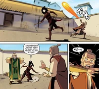 June and Iroh defeat Keung