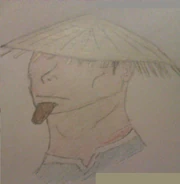 The other wanted poster that Yong Ten grabbed, showed the picture of a man.