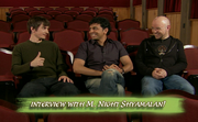 M Night Shyamalan entrevistado por Bryan Konietzko y Michael Dante DiMartino