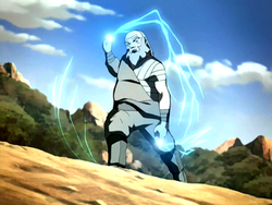 Iroh generates lightning