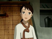 The girl who told Unaraq that his massage table was ready.