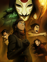 The Legend of Korra finale press art