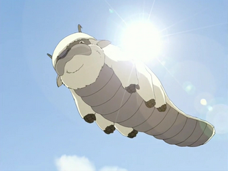 Anime Source Avatar The Last Airbender White Appa Sky Flying Bison