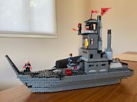 Bryan Konietzko's LEGO Fire Nation Ship.