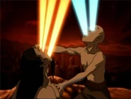 Aang will Ozai das Bändigen nehmen ...