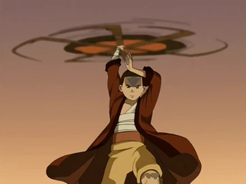 Aang_spins_his_staff