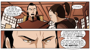 Ozai le grita a Zuko