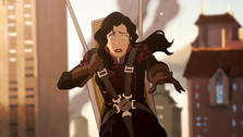 Asami shocked