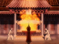 Azulon was cremated immediately preceding 's crowning.