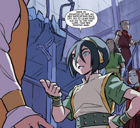 Toph proposes taking Liling's bending away