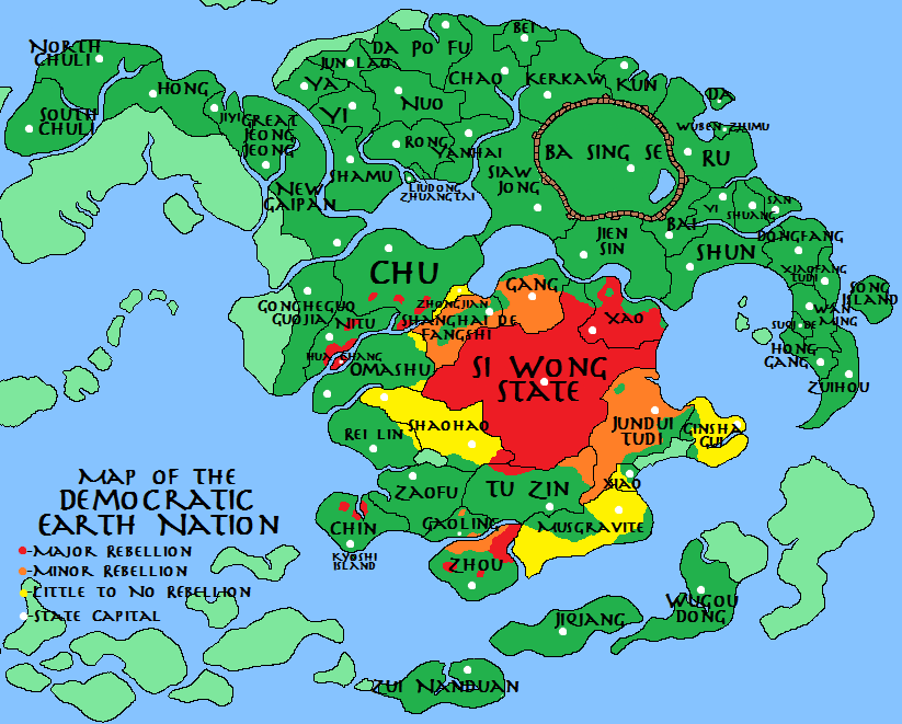 Fanon:The Democratic Earth Nation (ATSS), Avatar Wiki