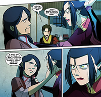 Azula threatening Ursa