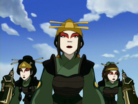 Impersonating Kyoshi Warriors