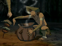 Foggy Swamp Tribesman cooking